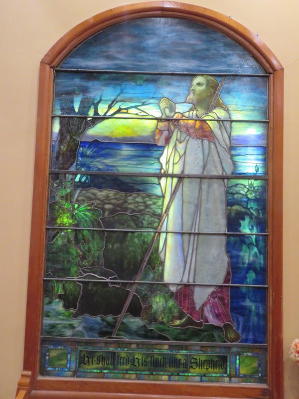 Hubbard Memorial Window:  Lord is my Shepherd